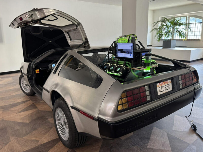 Delorean DMC 12 as Development Platform for Automotive Innovations Thumbnail